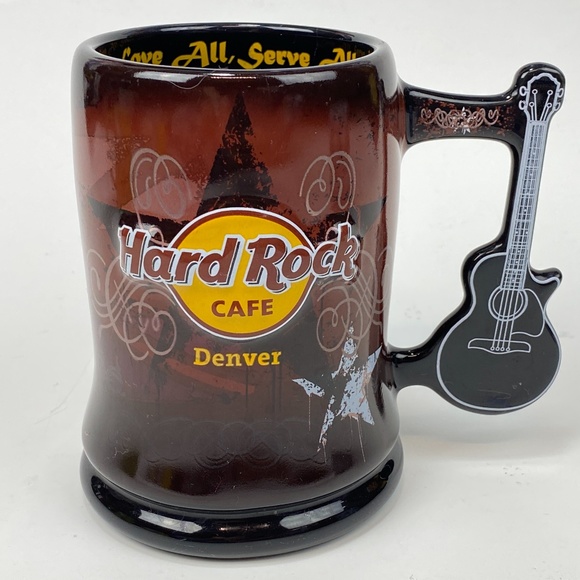 Hard Rock Cafe Other - Hard Rock Cafe Denver Guitar Collectible Mug